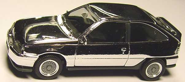 Foto 1:87 Opel Kadett GSi chrom, BBS-Felgen grau herpa