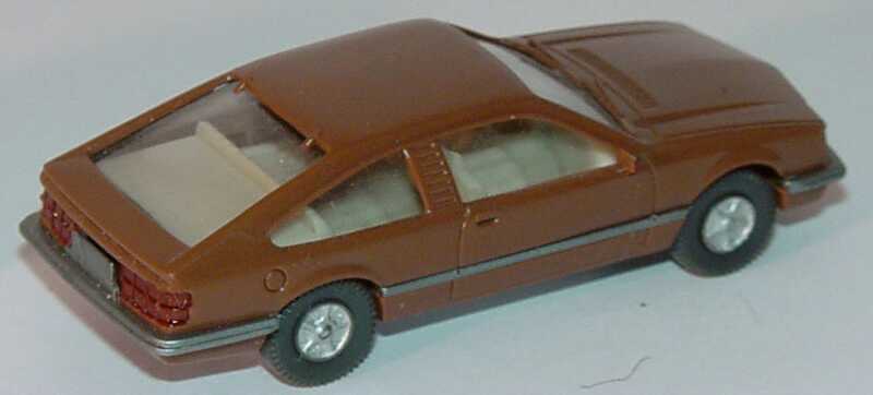 Foto 1:87 Opel Monza braun (Bastelware) Wiking