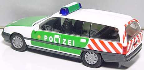 Foto 1:87 Opel Omega Caravan Autobahnpolizei herpa 043021