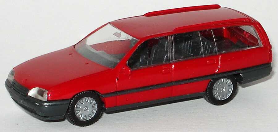 Foto 1:87 Opel Omega Caravan GLS dunkelrot herpa 020664