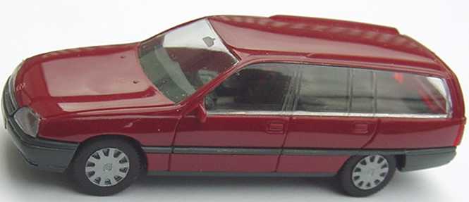 Foto 1:87 Opel Omega Caravan GLS weinrot herpa 020664