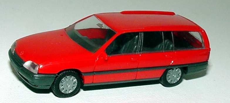 Foto 1:87 Opel Omega Caravan GLS rot herpa 020664