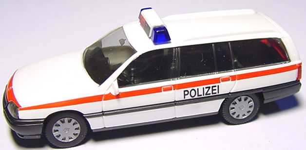 Foto 1:87 Opel Omega Caravan Polizei (Schweiz) herpa 042215