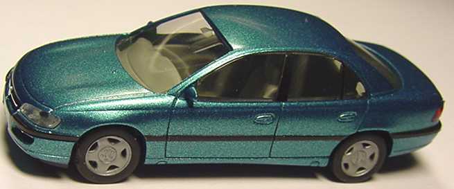 Foto 1:87 Opel Omega MV6 ozeanblau-met. herpa 031554