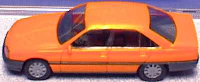 Foto 1:87 Opel Omega orange herpa 2057