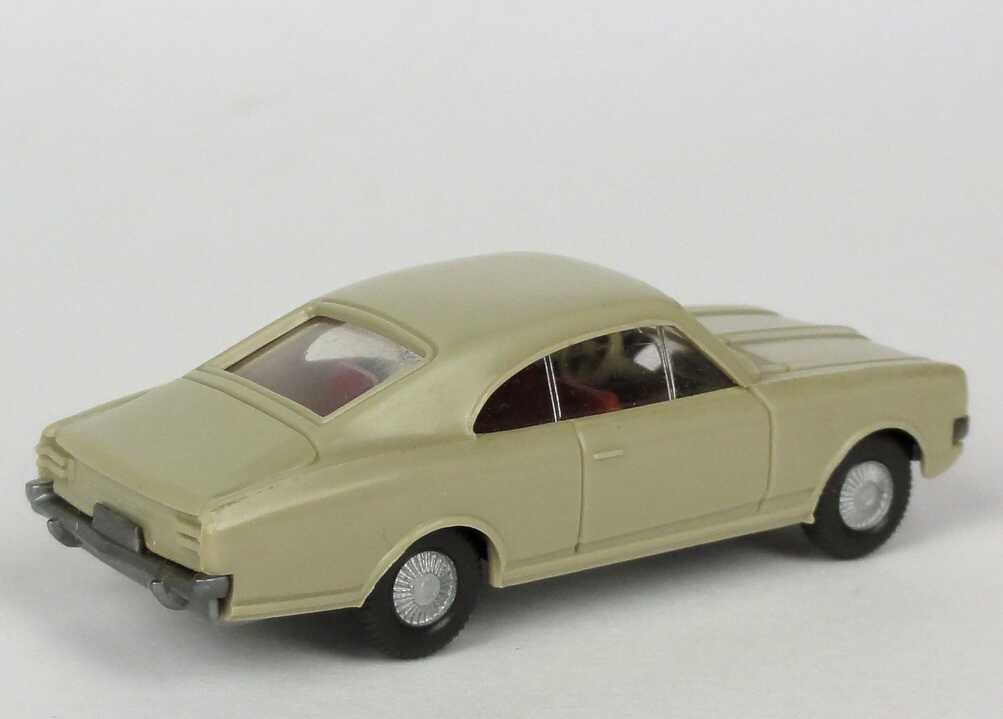 Foto 1:87 Opel Rekord 66 Commodore A GS Coupé hellbeigegrau Wiking 084