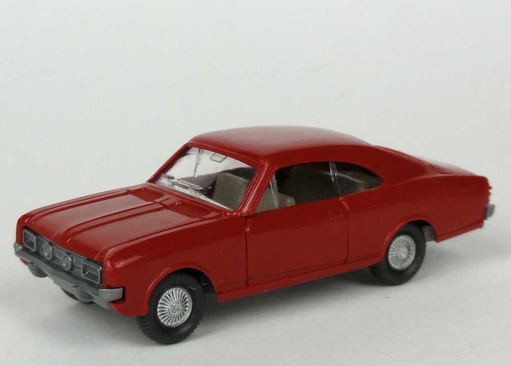 Foto 1:87 Opel Rekord 66 Commodore A GS Coupé hellbraunrot Wiking 084
