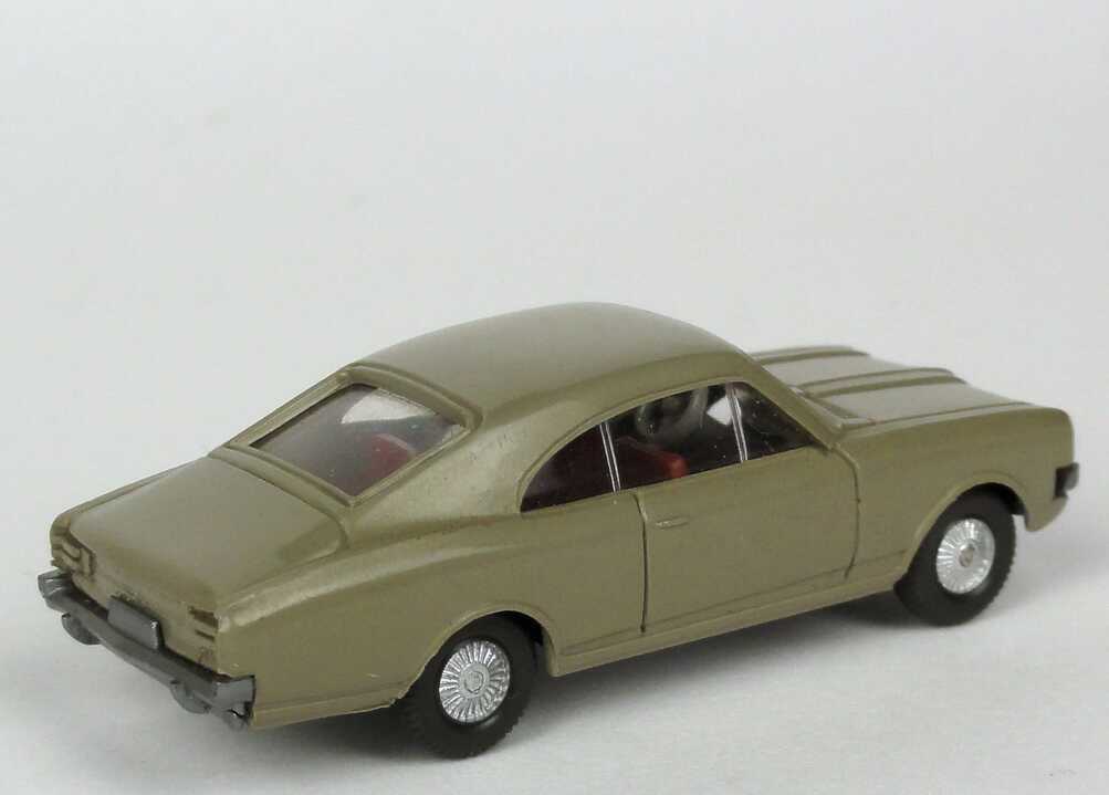 Foto 1:87 Opel Rekord 66 Commodore A GS Coupé olivgrau Wiking 084