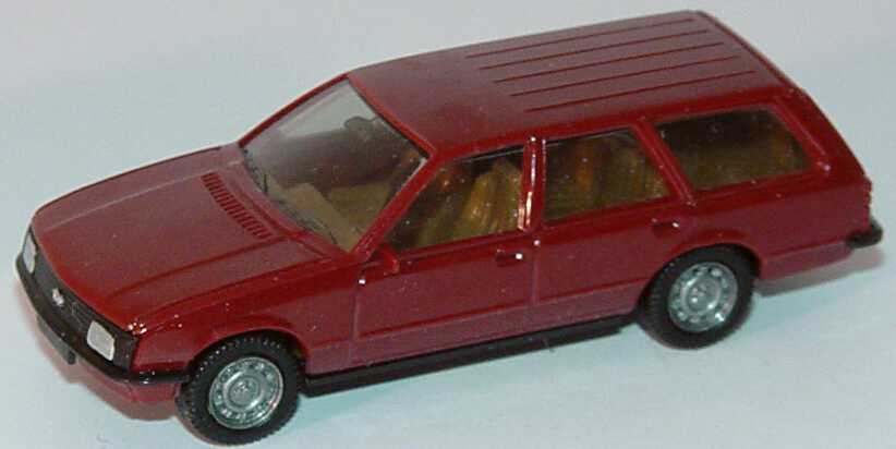 Foto 1:87 Opel Rekord Caravan weinrot (IA beige) (Bastelware) herpa 2021