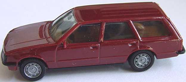 Foto 1:87 Opel Rekord Caravan weinrot (IA beige) herpa 2021