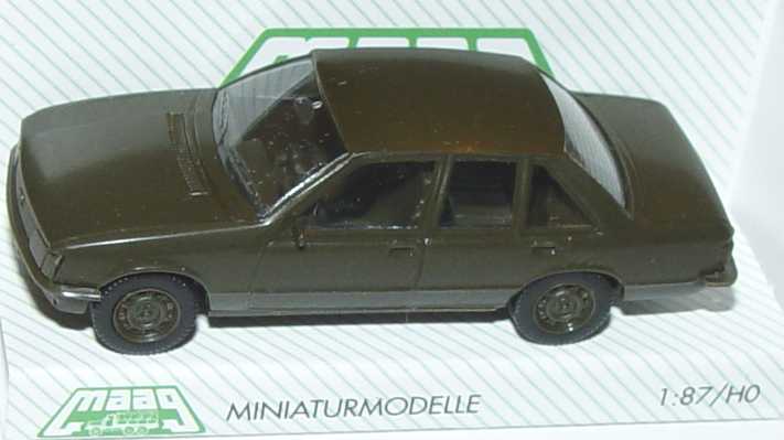 Foto 1:87 Opel Rekord Militär olivgrün Maag 700054