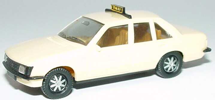 Foto 1:87 Opel Rekord Taxi, IA beige, Scheinwerfer silbern herpa 4001