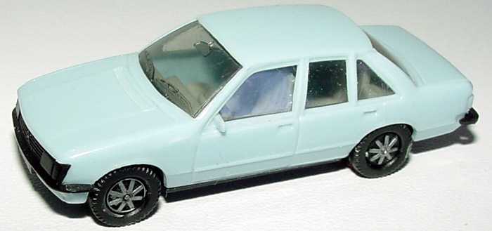 Foto 1:87 Opel Rekord hellblau (IA grau) herpa 2007