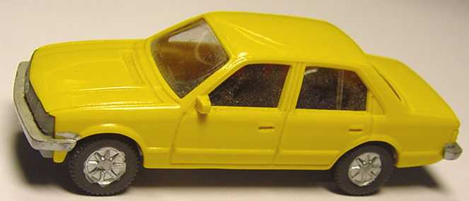 Foto 1:87 Opel Rekord hellcurrygelb Fleischmann