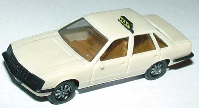 Foto 1:87 Opel Senator A Taxi, Räder einteilig herpa 4006