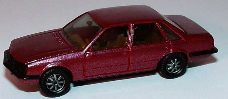 Foto 1:87 Opel Senator A dunkelweinrot-met. (IA beige) herpa 3010