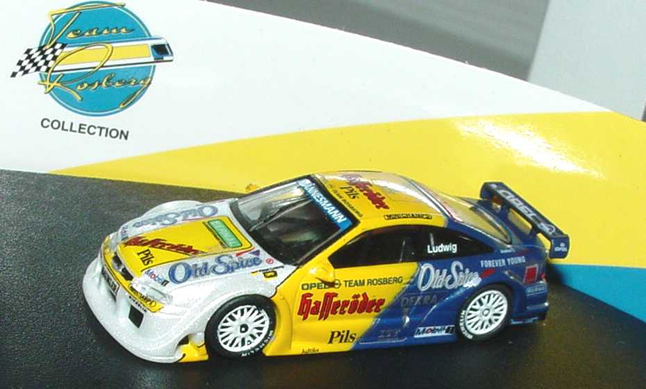 Foto 1:87 Opel Team Rosberg 1995 - Collectors Edition No.1 (3 Opel Calibra (Nr.1 + Nr.2 + Nr.2 Thank you Keke) + 1 Renault AE Renntransporter) Minichamps 870001000