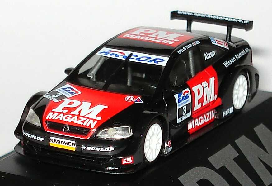 Foto 1:87 Opel V8 Coupé DTM 2000 Holzer, P.M. Magazin Nr.3, Alzen herpa 037891