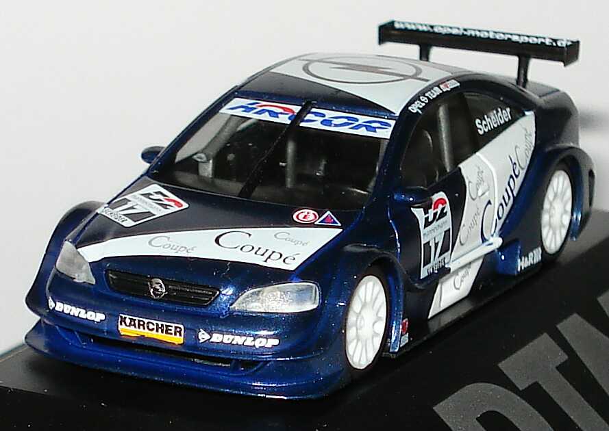 Foto 1:87 Opel V8 Coupé DTM 2000 Opel Team, Coupé Nr.17, T. Scheider herpa 037860
