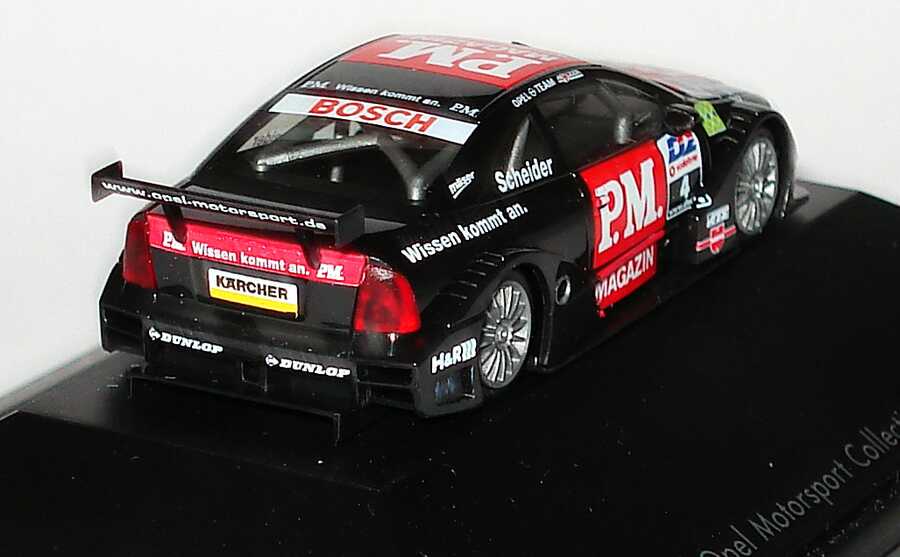 Foto 1:87 Opel V8 Coupé  DTM 2001 Holzer, P.M. Magazin Nr.4, Scheider herpa 037945