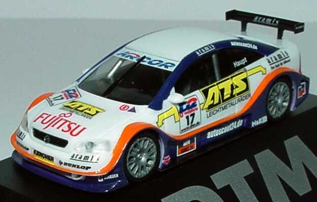 Foto 1:87 Opel V8 Coupé Mod. 2000 DTM 2001 Euro, ATS Nr.17,  Haupt herpa 037990