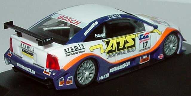 Foto 1:87 Opel V8 Coupé Mod. 2000 DTM 2001 Euro, ATS Nr.17,  Haupt herpa 037990