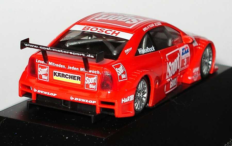 Foto 1:87 Opel V8 Coupé Mod. 2001 DTM 2001 Holzer, Sport Bild Nr.3, Winkelhock herpa 037938