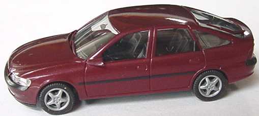 Foto 1:87 Opel Vectra B Fließheck dunkelweinrot-met. herpa 031912