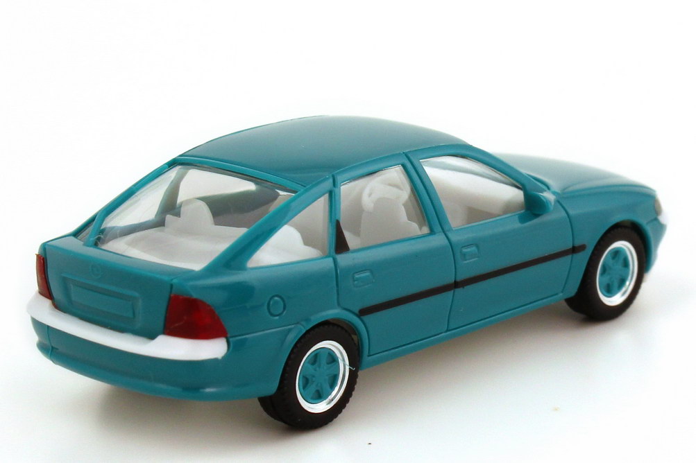 Foto 1:87 Opel Vectra B Fließheck türkis Intermodellbau ´96 Dortmund herpa 222464