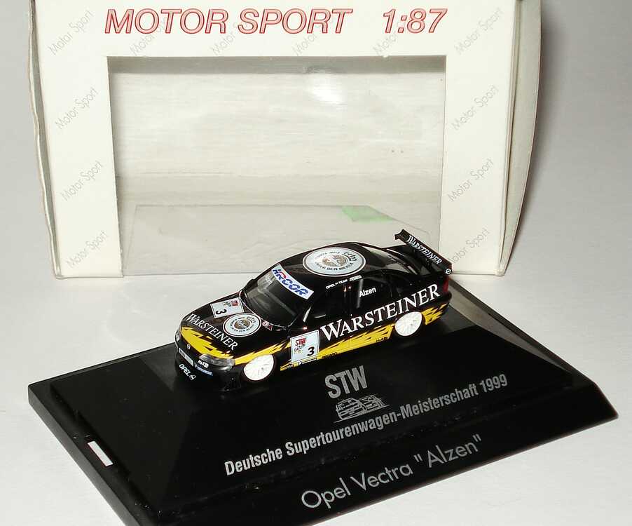 Foto 1:87 Opel Vectra B STW 1999 Warsteiner Nr.3, Alzen herpa