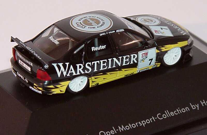 Foto 1:87 Opel Vectra B STW 1999 Warsteiner Nr.7, Reuter herpa 037730