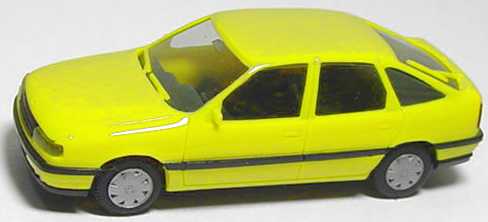 Foto 1:87 Opel Vectra Fließheck gelb herpa 2073