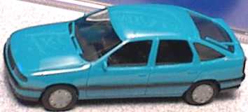 Foto 1:87 Opel Vectra Fließheck türkis herpa 2073