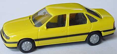 Foto 1:87 Opel Vectra gelb herpa