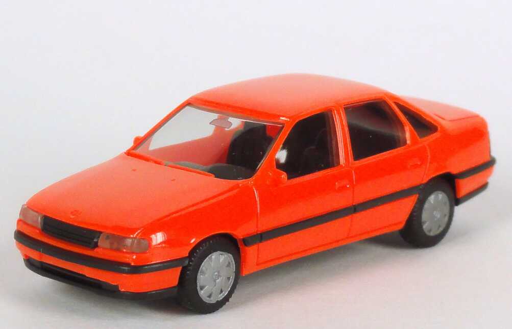 Foto 1:87 Opel Vectra tagesleuchtrot Interschutz 1994 herpa