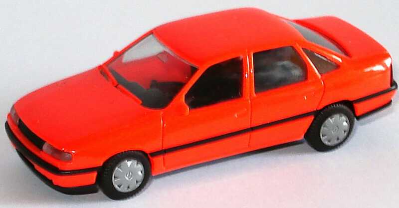 Foto 1:87 Opel Vectra tagesleuchtrot herpa