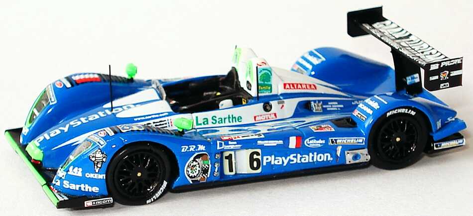 Foto 1:87 Pescarolo 01 - Judd LeMans 2007 PlayStation, Gran Tourismo Nr.16, Collard / Boullion / Dumas (3. Platz) Spark 87S026