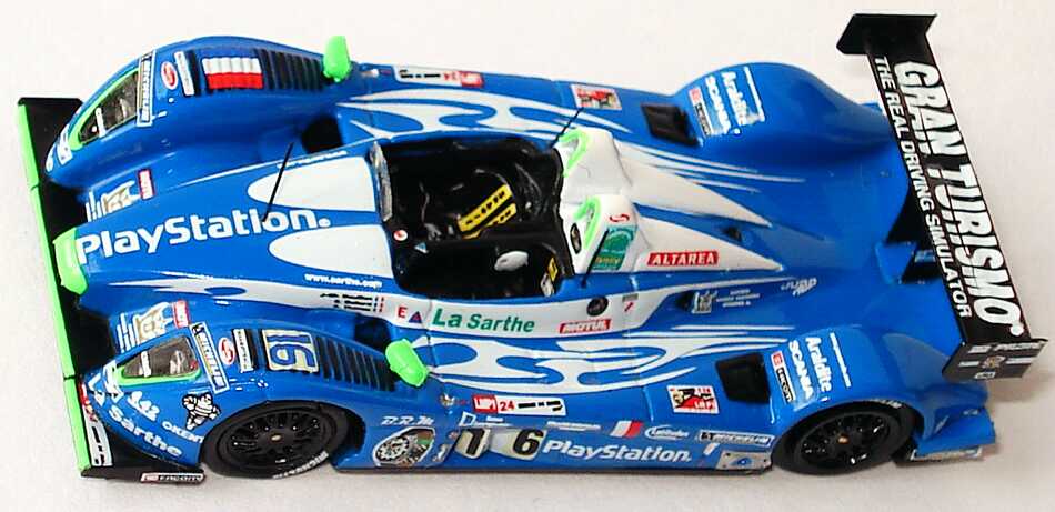 Foto 1:87 Pescarolo 01 - Judd LeMans 2007 PlayStation, Gran Tourismo Nr.16, Collard / Boullion / Dumas (3. Platz) Spark 87S026