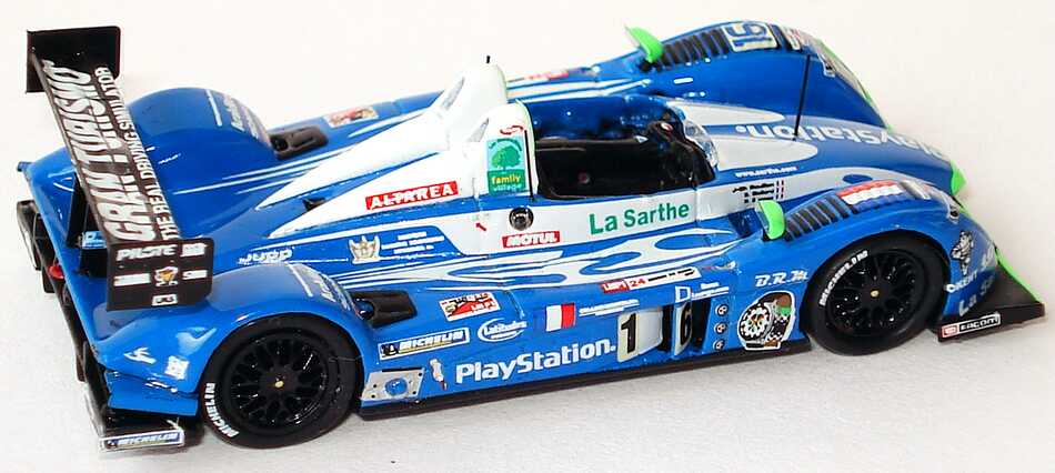 Foto 1:87 Pescarolo 01 - Judd LeMans 2007 PlayStation, Gran Tourismo Nr.16, Collard / Boullion / Dumas (3. Platz) Spark 87S026