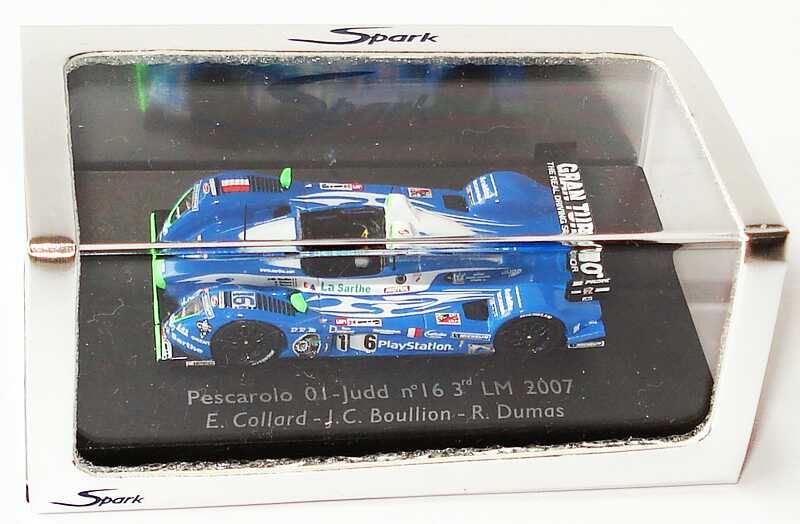 Foto 1:87 Pescarolo 01 - Judd LeMans 2007 PlayStation, Gran Tourismo Nr.16, Collard / Boullion / Dumas (3. Platz) Spark 87S026