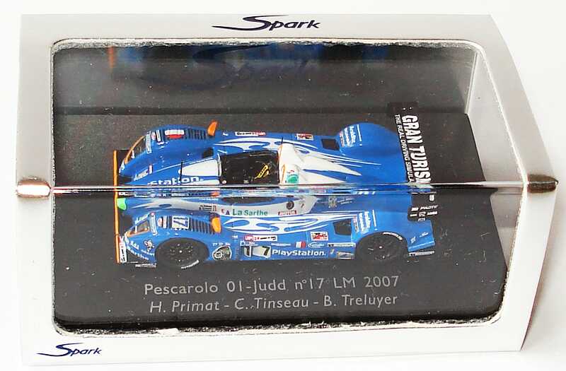 Foto 1:87 Pescarolo 01 - Judd LeMans 2007 PlayStation, Gran Tourismo Nr.17, Primat / Tinseau / Treluyer Spark 87S030