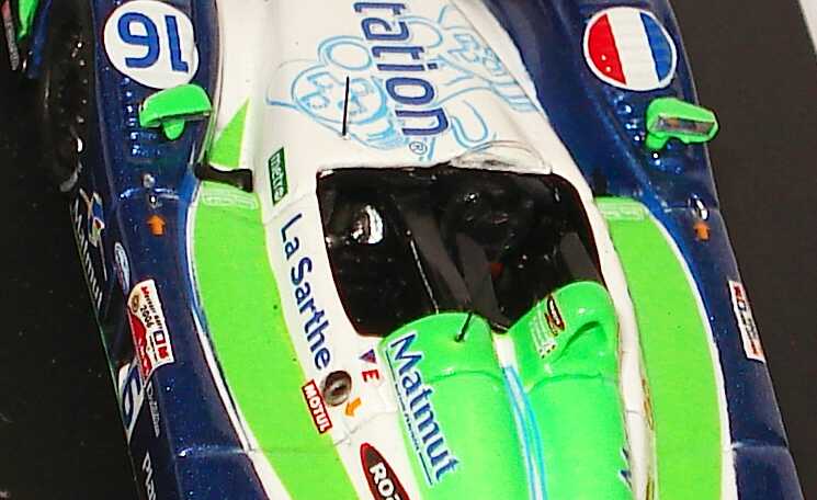 Foto 1:87 Pescarolo C60 - Judd LeMans 2006 PlayStation, Matmut Nr.16, Collard / Comas / Minassian Spark 87S002