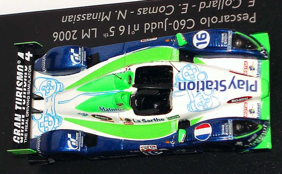Foto 1:87 Pescarolo C60 - Judd LeMans 2006 PlayStation, Matmut Nr.16, Collard / Comas / Minassian Spark 87S002