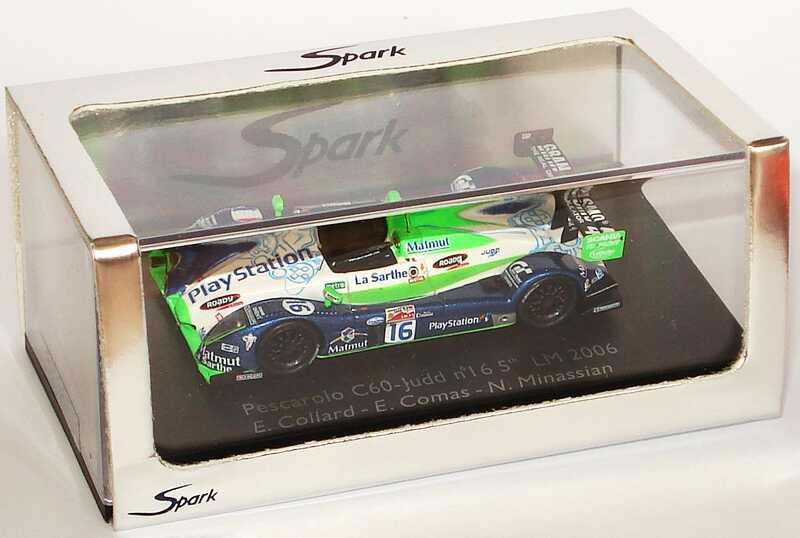 Foto 1:87 Pescarolo C60 - Judd LeMans 2006 PlayStation, Matmut Nr.16, Collard / Comas / Minassian Spark 87S002