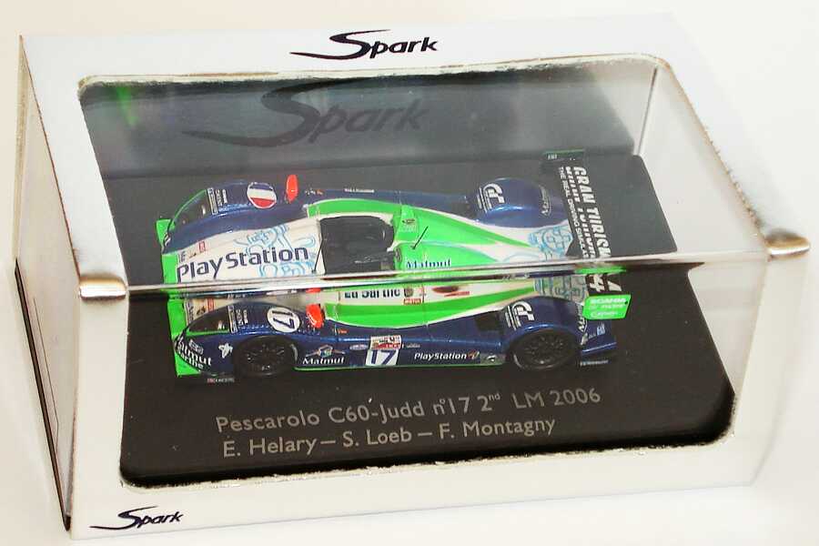 Foto 1:87 Pescarolo C60 - Judd LeMans 2006 PlayStation, Matmut Nr.17, Helary / Loeb / Montagny Spark 87S001