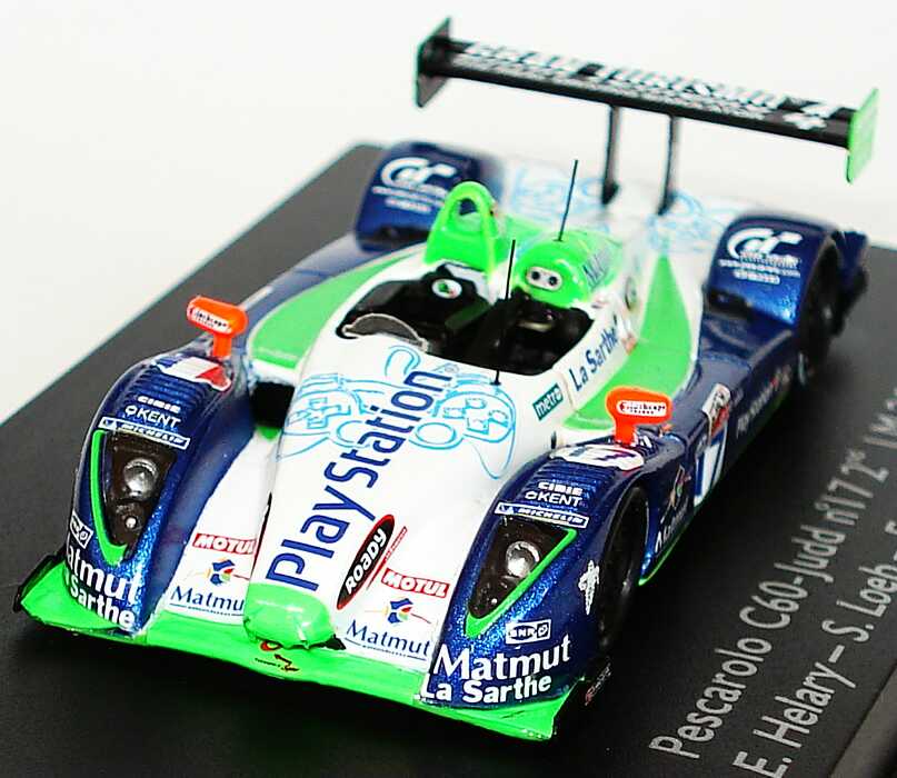 Foto 1:87 Pescarolo C60 - Judd LeMans 2006 PlayStation, Matmut Nr.17, Helary / Loeb / Montagny Spark 87S001