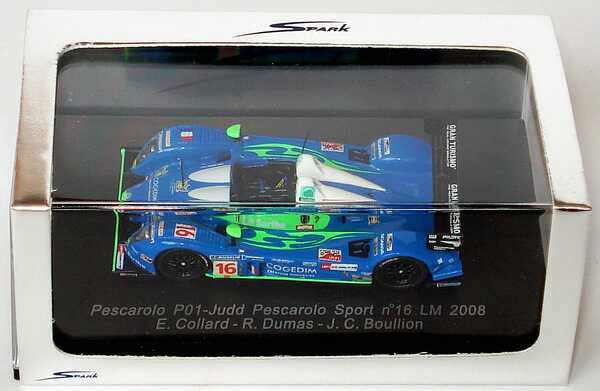 Foto 1:87 Pescarolo P01-Judd LeMans 2008 Pescarolo Sport Nr.16, Collard / Dumas / Bullion Spark 87S088