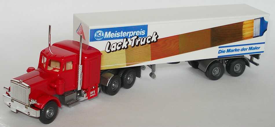 Foto 1:87 Peterbilt 40CoSzg 3/2 ICI Meisterpreis - Lack Truck Wiking 527