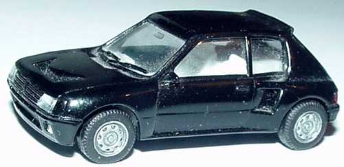 Foto 1:87 Peugeot 205 Turbo 16 schwarz herpa 2069
