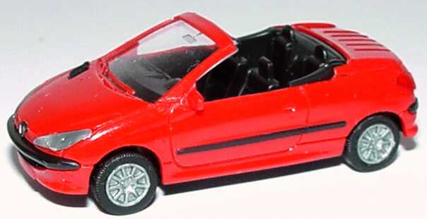 Foto 1:87 Peugeot 206 CC Cabrio rot AMW/AWM